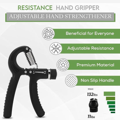 5-Piece Hand Grip Kit for Forearm Exercises