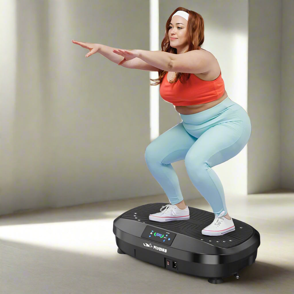 Vibration Plate Exercise Machine with 265LBS Loading Capacity