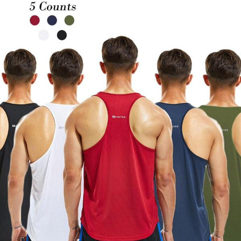 Round Neck Sports Racerback Tank Top