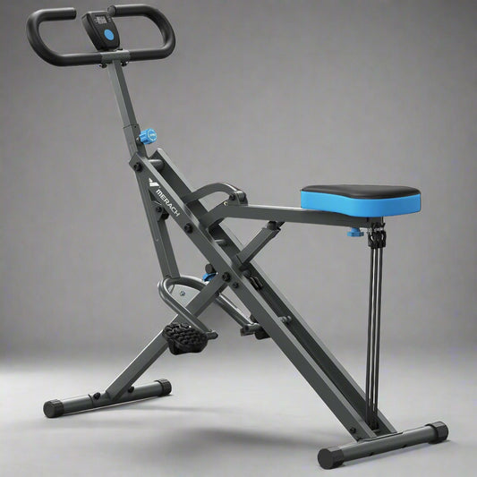 Compact Weight Support Squat Machine - 2-In-1 Glutes & Leg Exercise Trainer for Home Gym, 350 Lbs Capacity