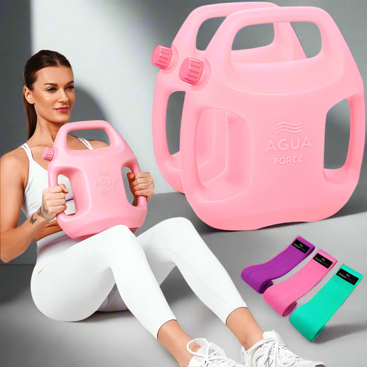 Water-Filled Adjustable Weights (2-11 Lbs - Set of 2 )