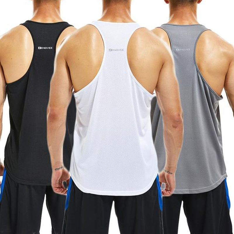 Round Neck Sports Racerback Tank Top