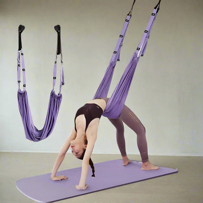 Aerial Yoga Strap Pull Rope Hammock Trainer