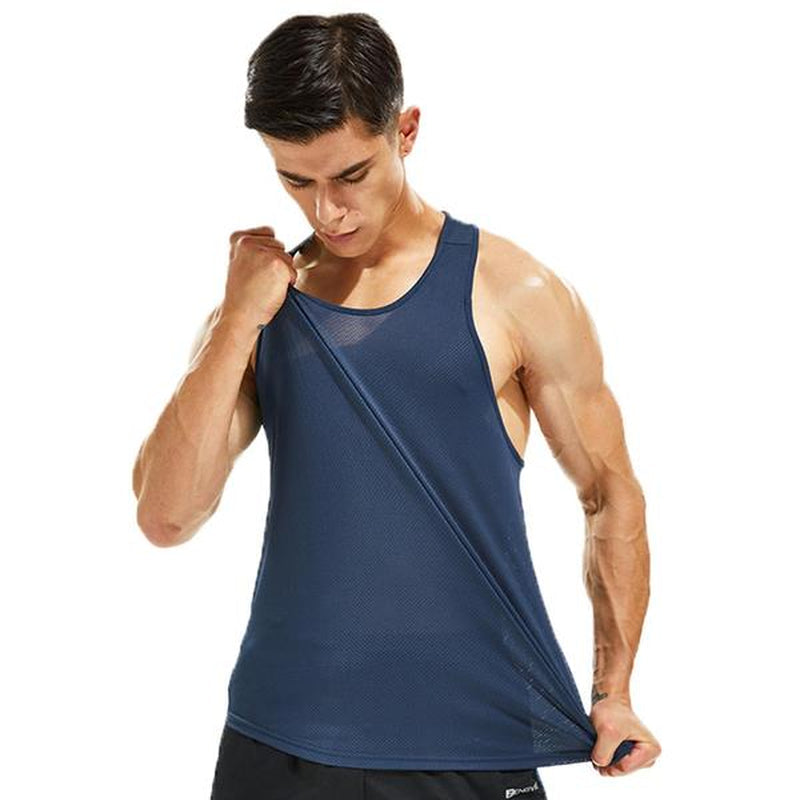 Round Neck Sports Racerback Tank Top