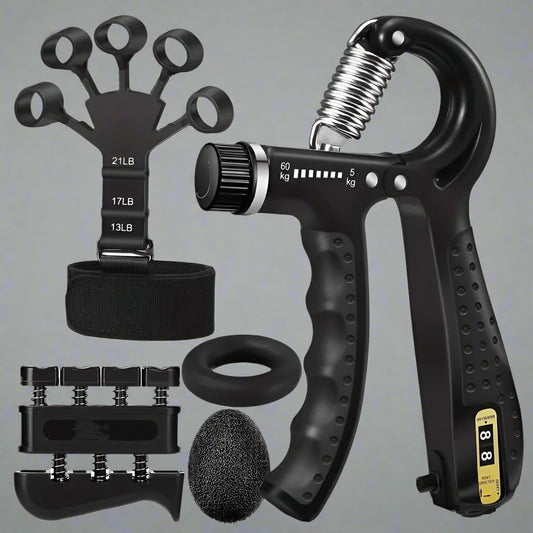 5 Pack Grip Strength Trainer Kit